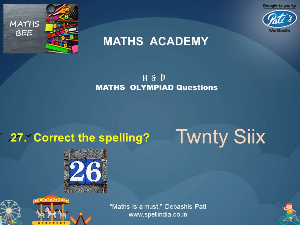 Maths Olympiad exams ... Practice Sample Questions